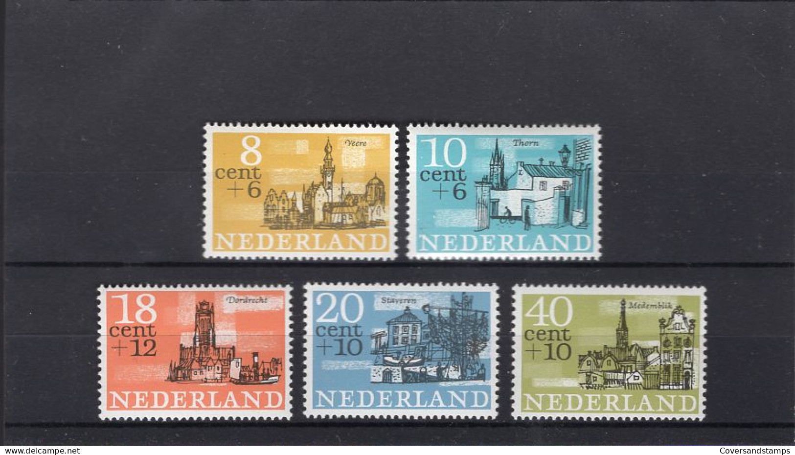 Nederland - 842/46  ** MNH - Unused Stamps