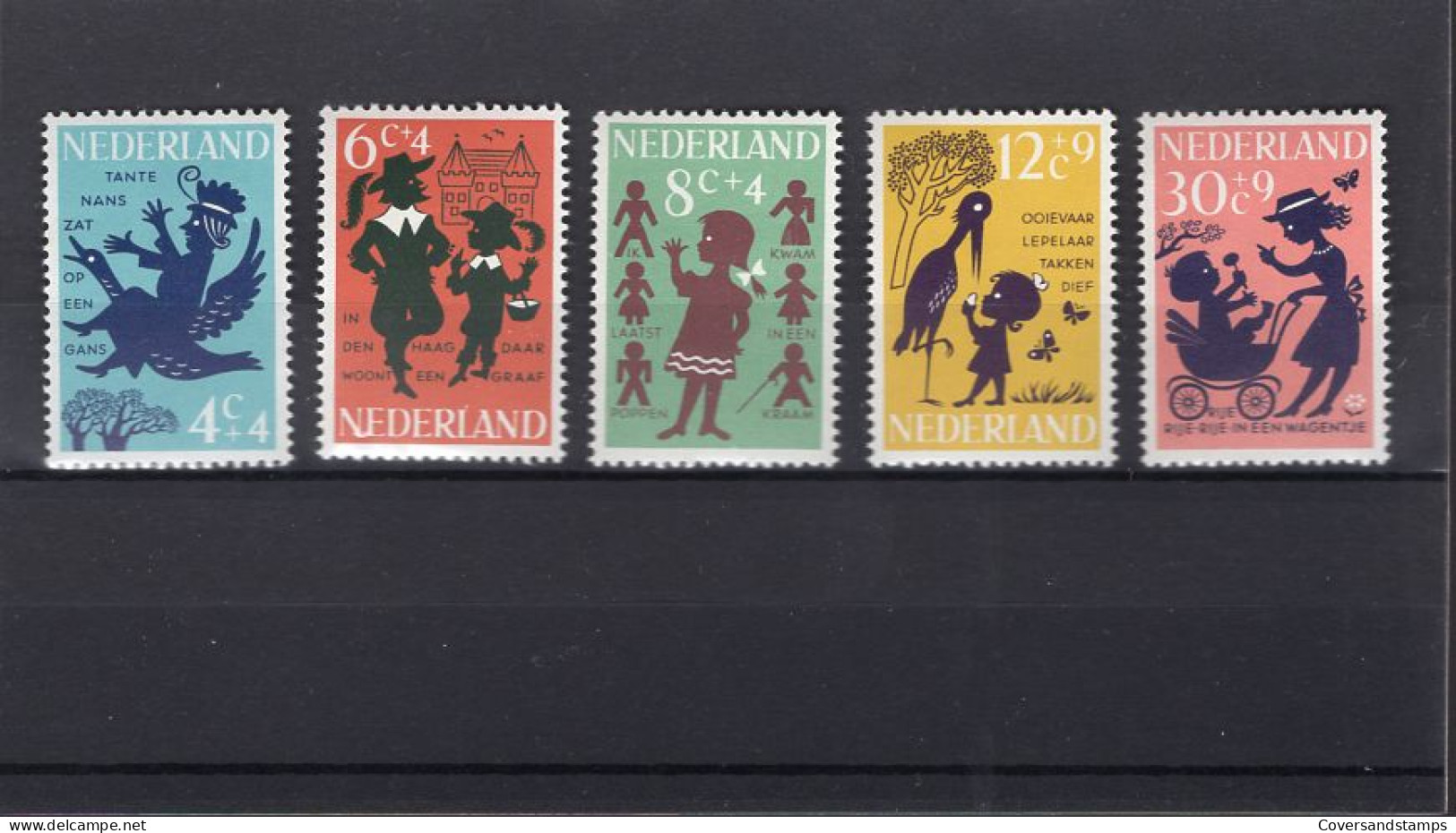  Nederland - 802/06  ** MNH - Unused Stamps