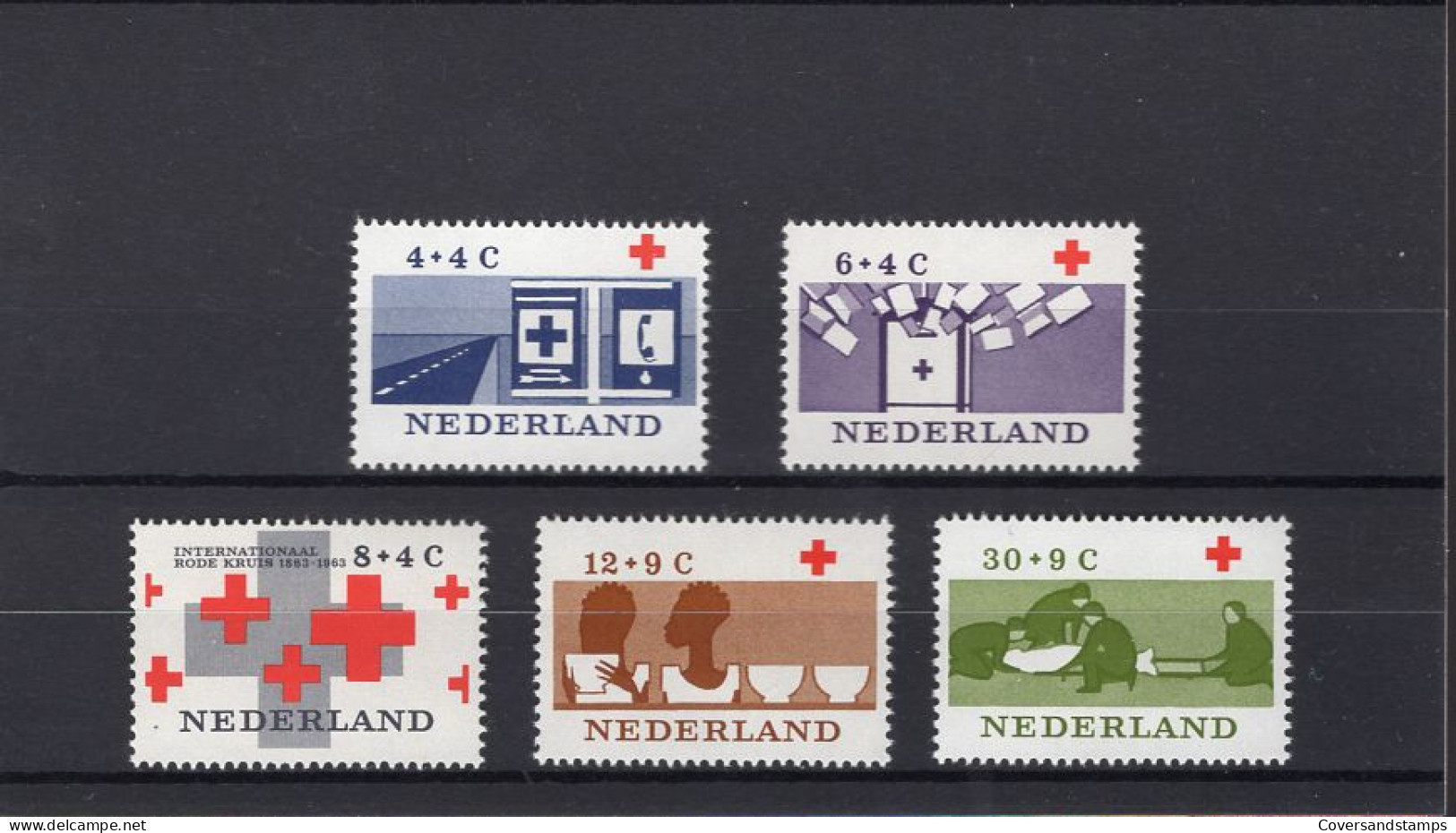  Nederland - 795/99  ** MNH - Red Cross