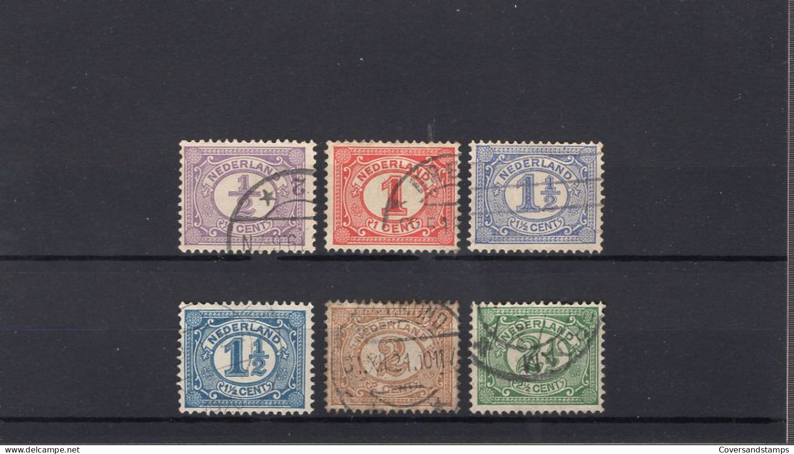  Nederland - 50/55   Gestempeld - Used Stamps