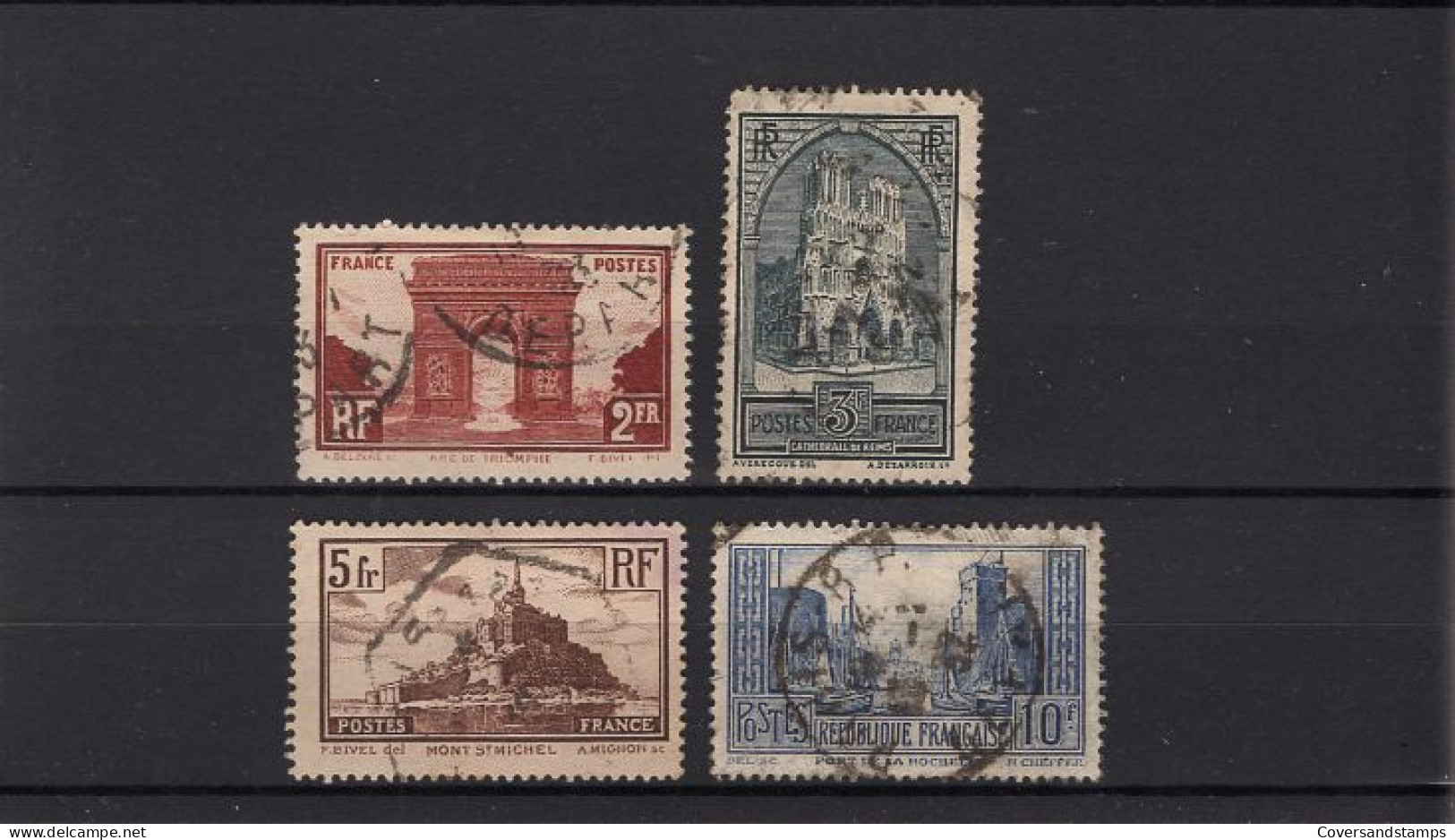  France - 258 + 259 + 260 + 261  Gestempeld / Oblitéré - Used Stamps