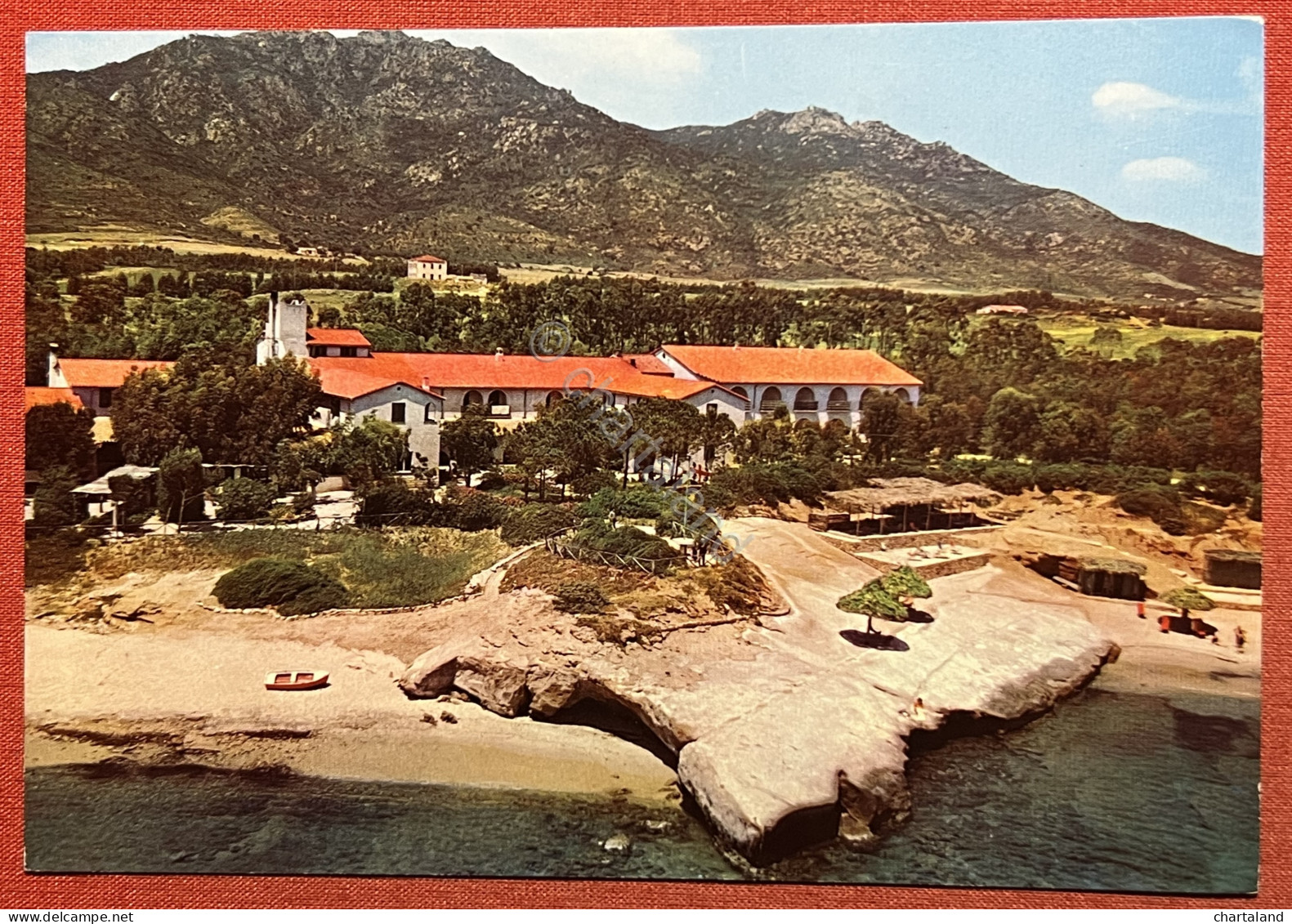 Cartolina - Santa Margherita Di Pula ( Cagliari ) - Hotel Is Morus - 1970 Ca. - Cagliari