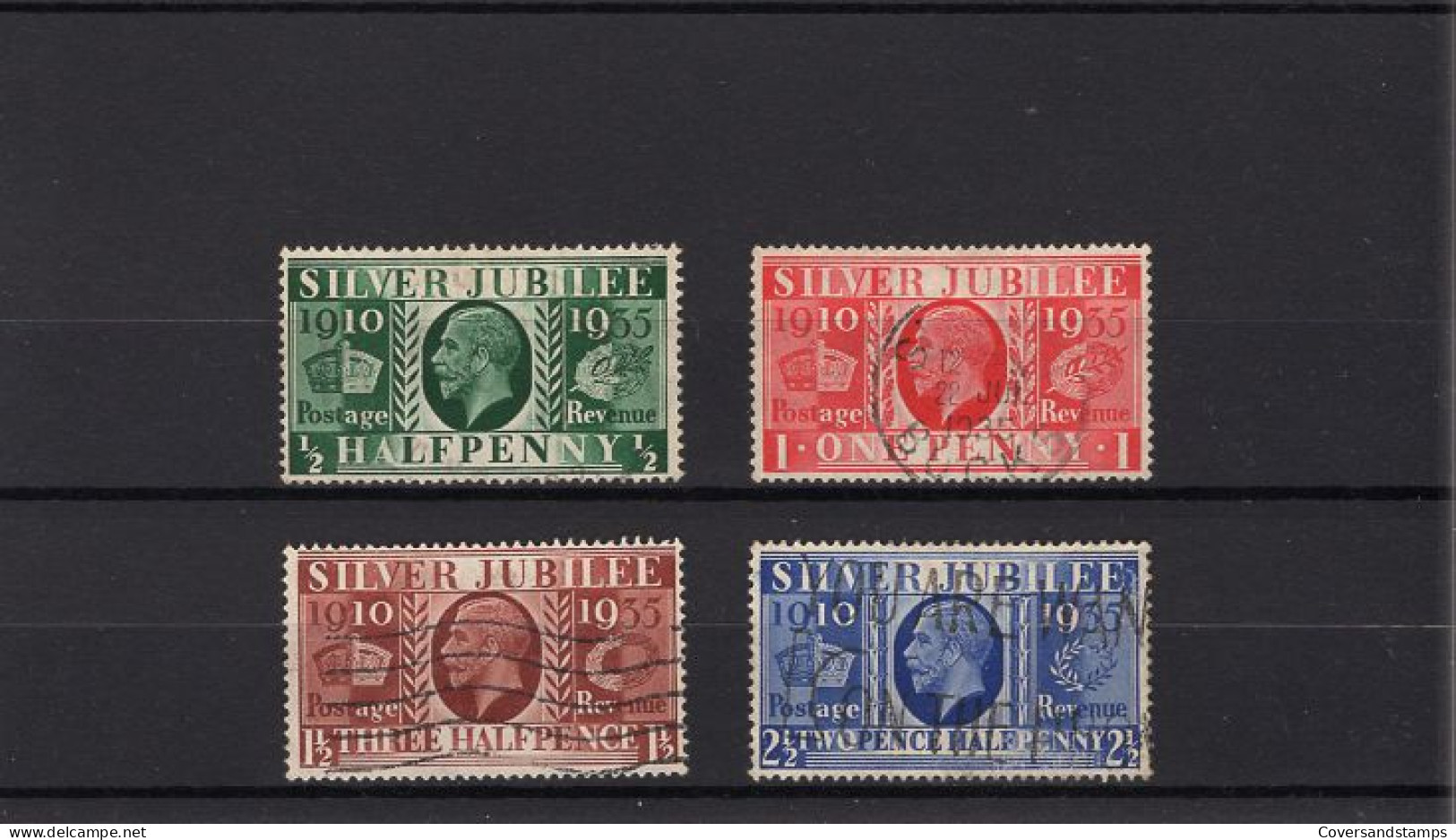  Great-Britain - Yv 201/04  Gestempeld / Oblitéré / Cancelled - Used Stamps