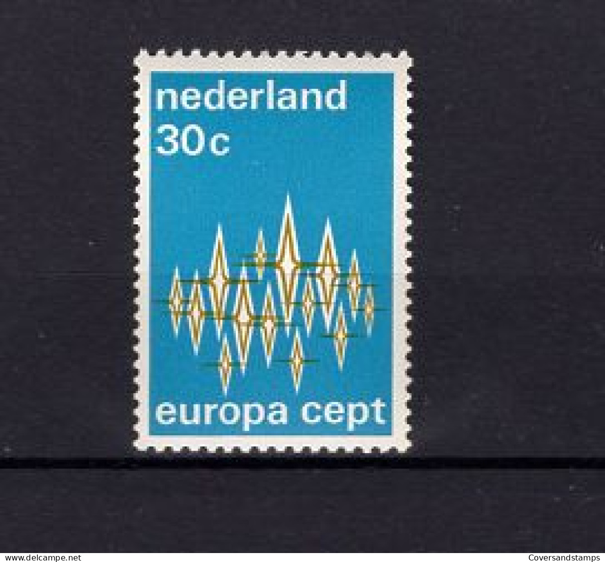  Nederland - Europa CEPT  NVPH 1007 Met Nummer 175 - 1972