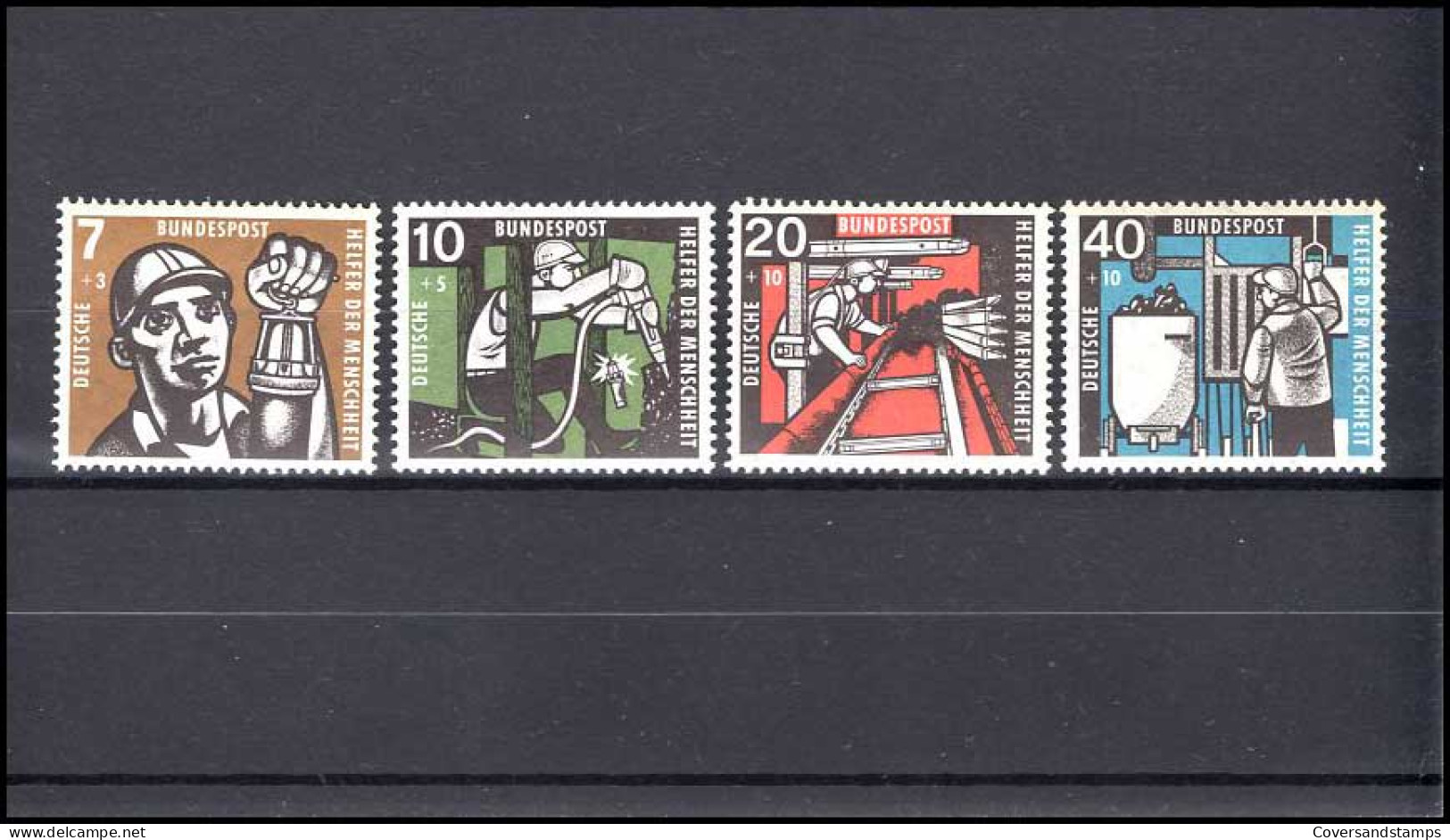 Bunderspost 270/73   MNH - Unused Stamps