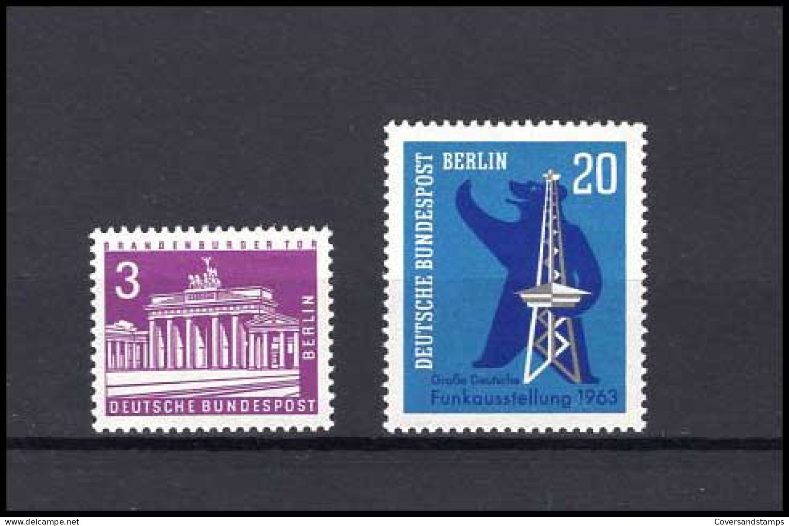  Bunderspost Berlin  Volledig Jaar / Jahrgang 1963   MNH - Ongebruikt