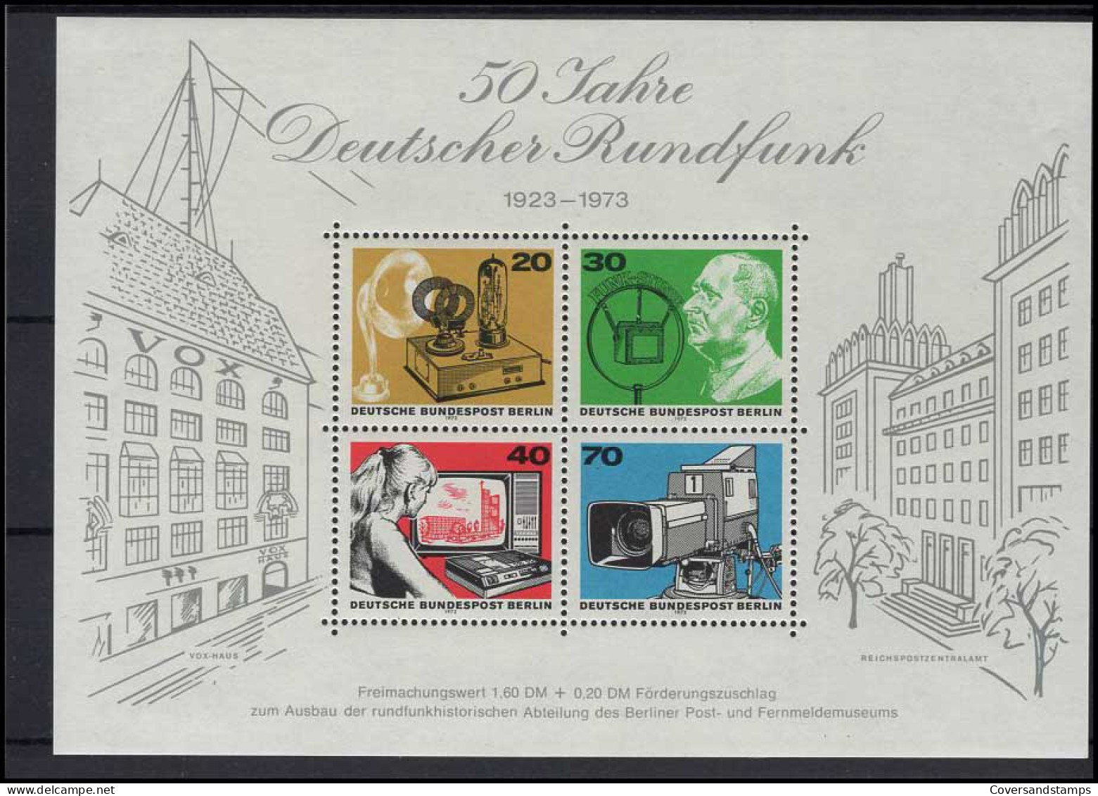   Bundespost Berlin - Volledig Jaar / Jahrgang 1973  MNH - Neufs