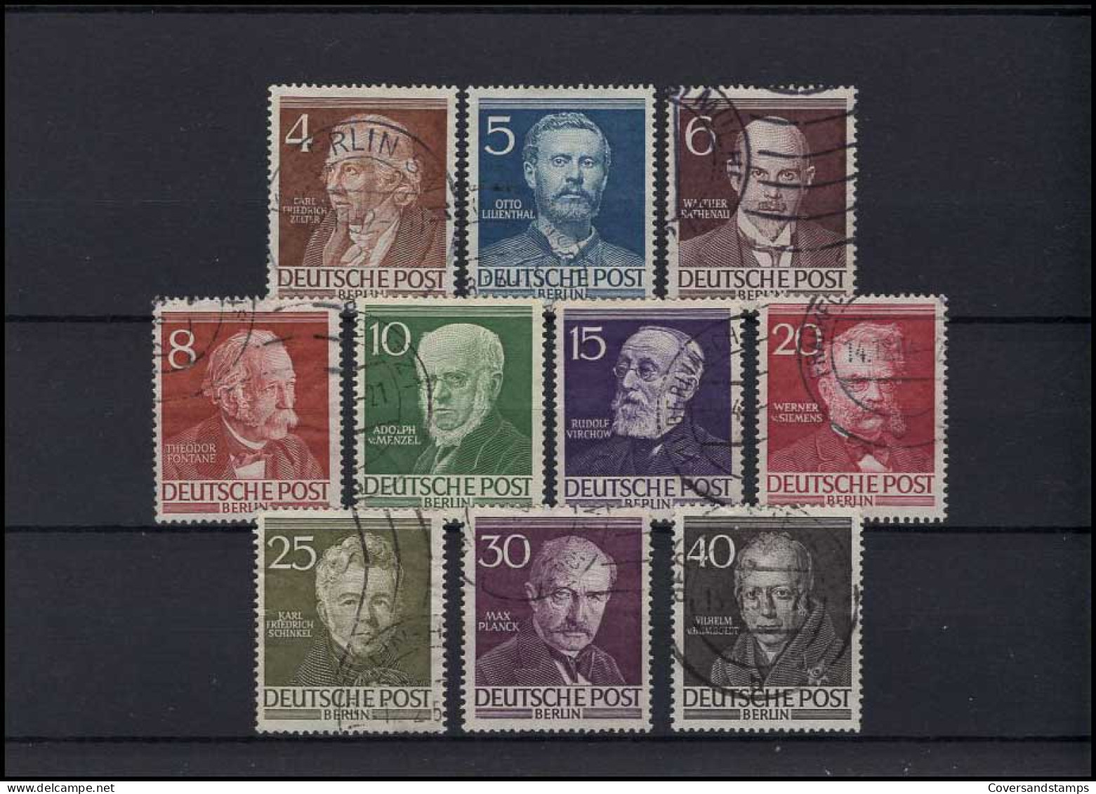   Bundespost Berlin - 91/100  Gestempeld / Gestempelt - Used Stamps
