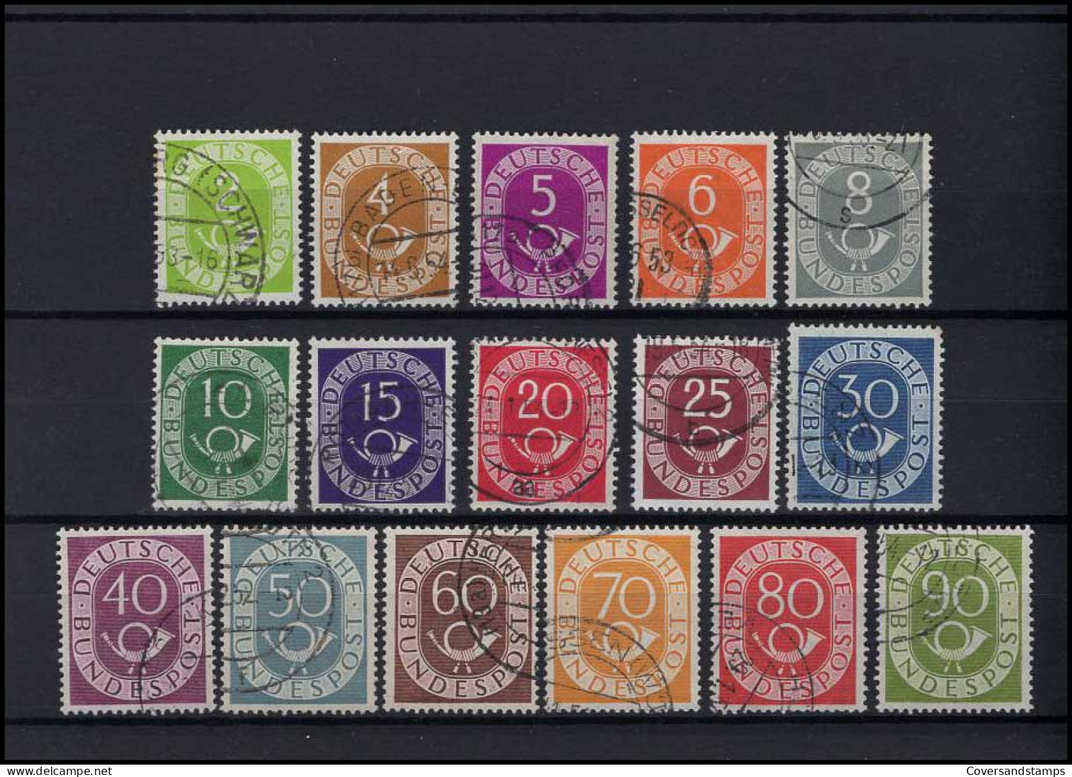   Bundespost :  123/38  Gestempeld / Gestempelt - Used Stamps