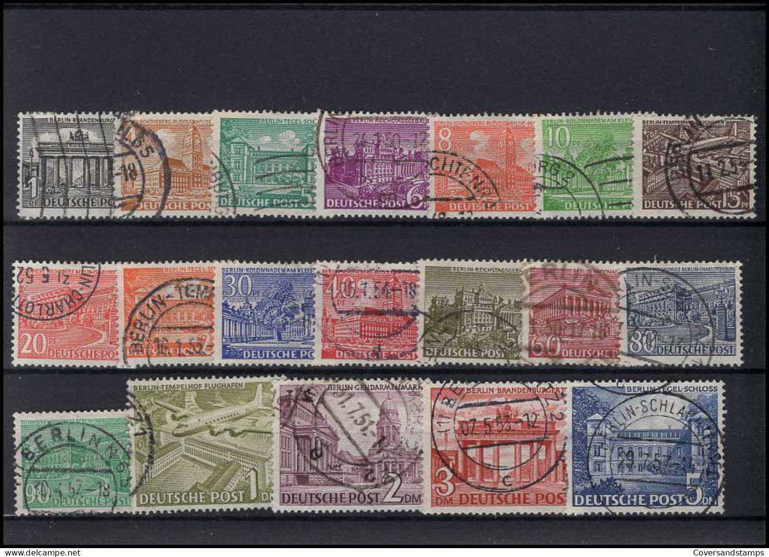   Bundespost :  42/60  Gestempeld / Gestempelt - Used Stamps