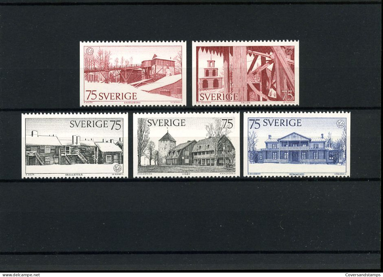 Zweden - Gebouwen/buildings - MNH - Unused Stamps