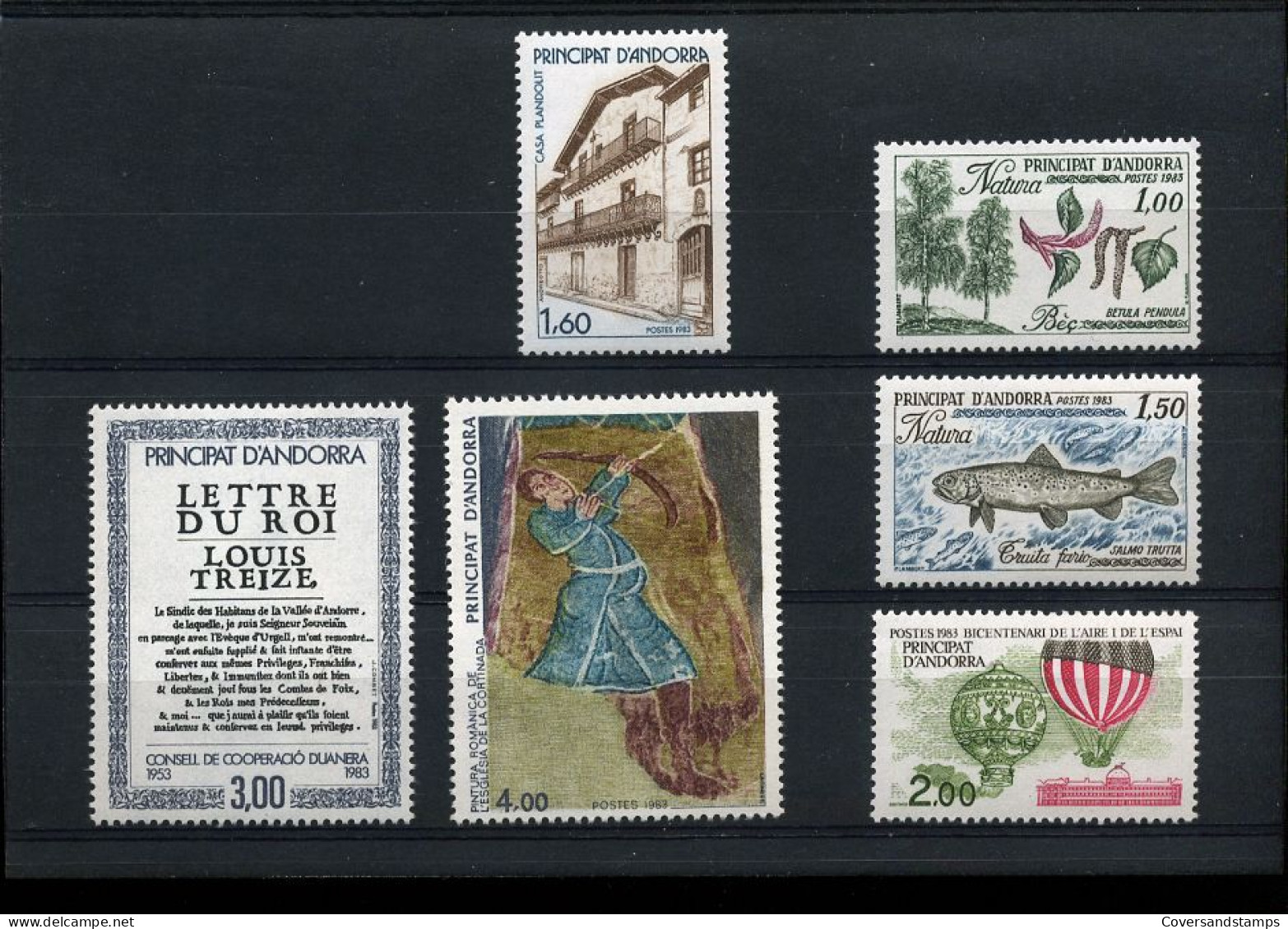 French Andorra -  Stamps From 1983 - MNH - Unused Stamps