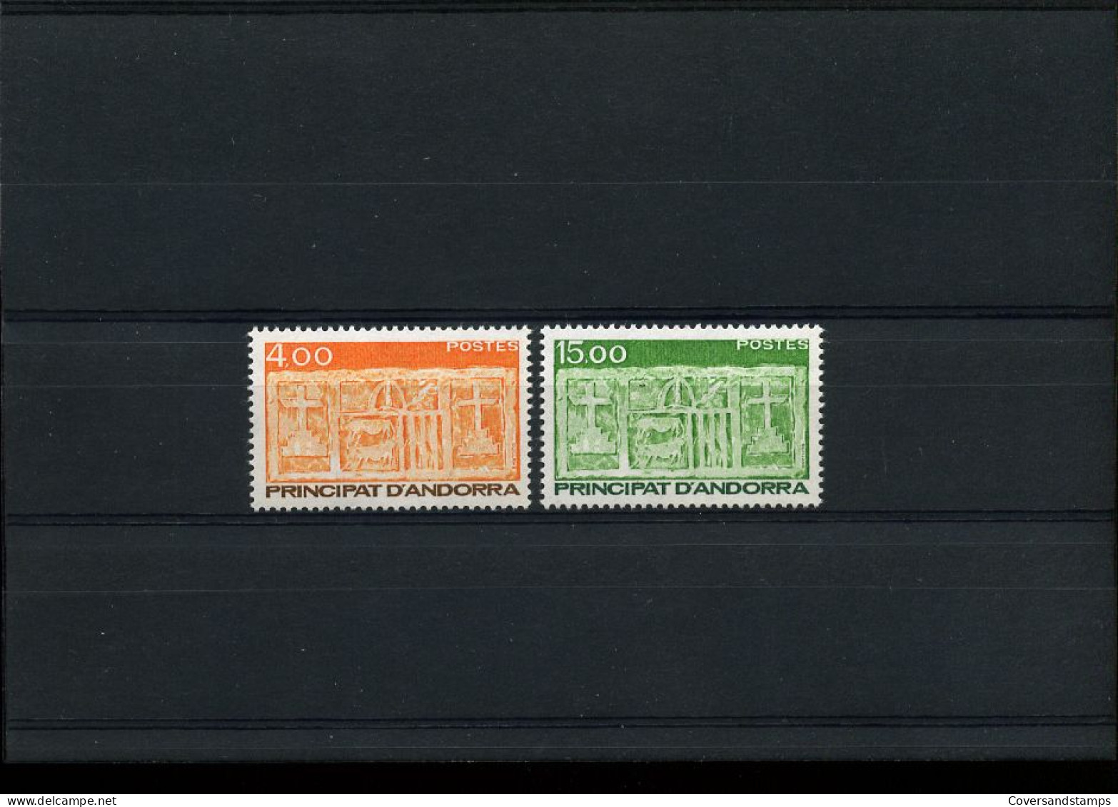 French Andorra -  346/47  - MNH - Unused Stamps