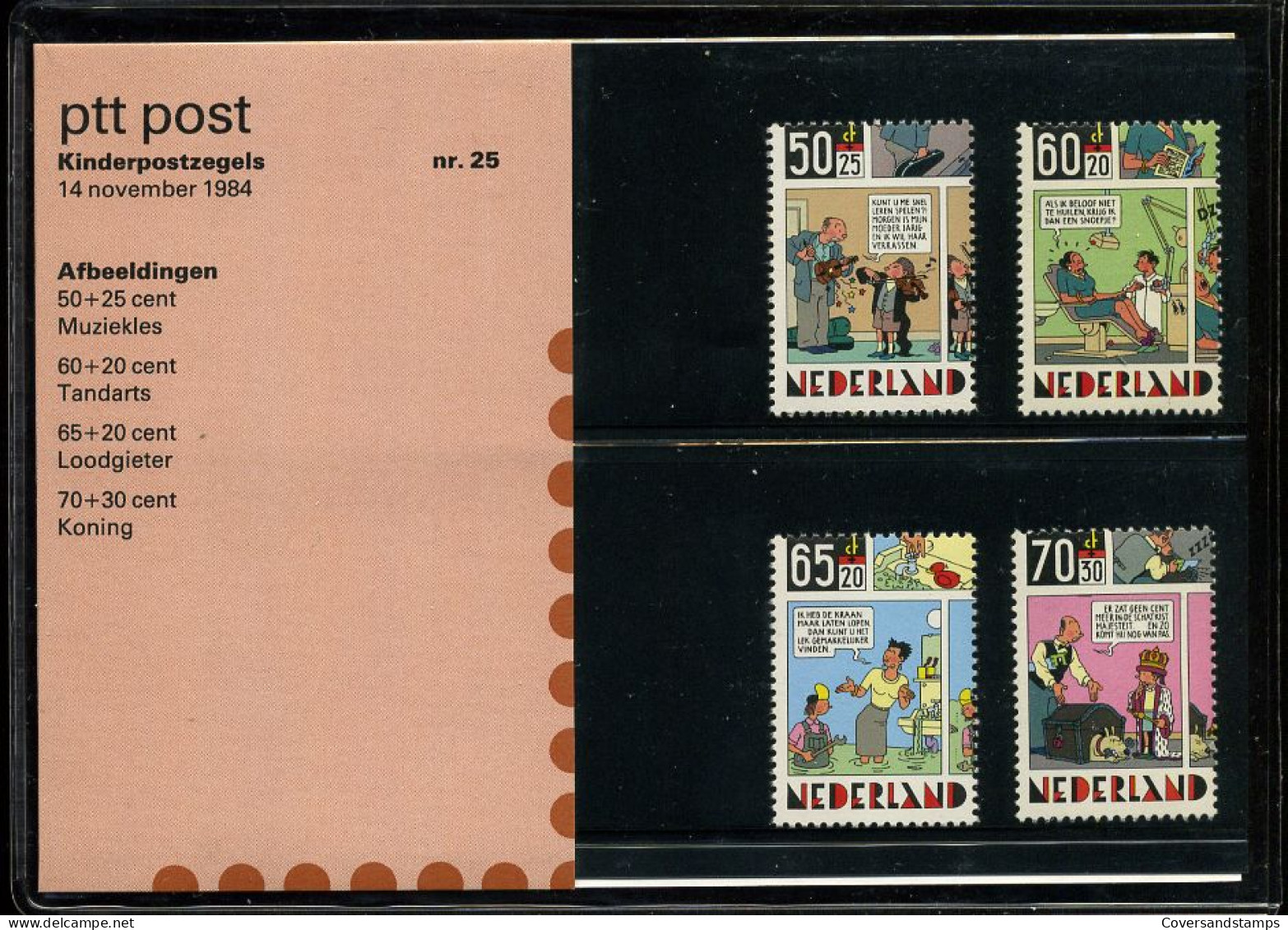 Nederland - Kinderpostzegels 1316/19- MNH - Usados