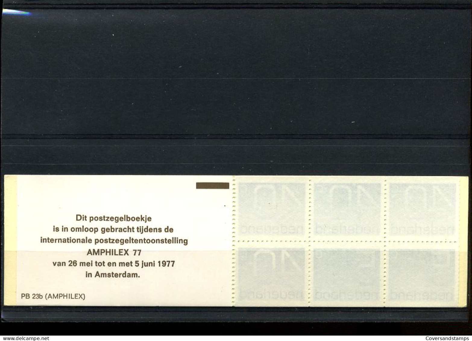 Nederland - PB23b - MNH - Postzegelboekjes En Roltandingzegels