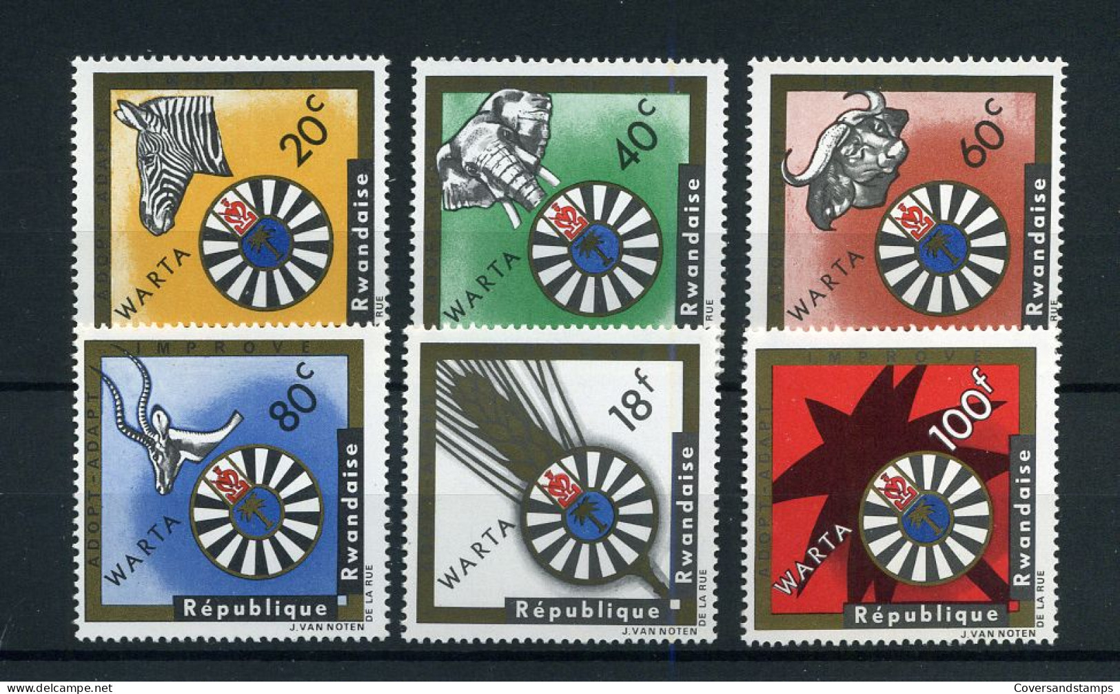 République Rwandaise - 213/18 - MNH - Unused Stamps