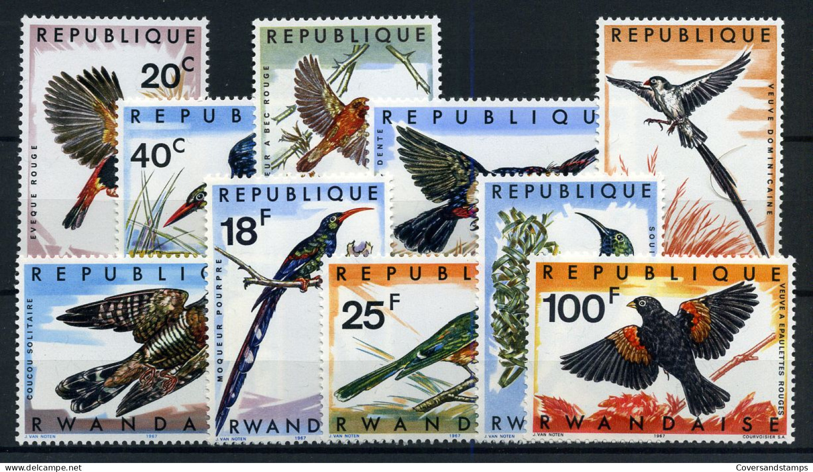 République Rwandaise - 233/42 - MNH - Ungebraucht