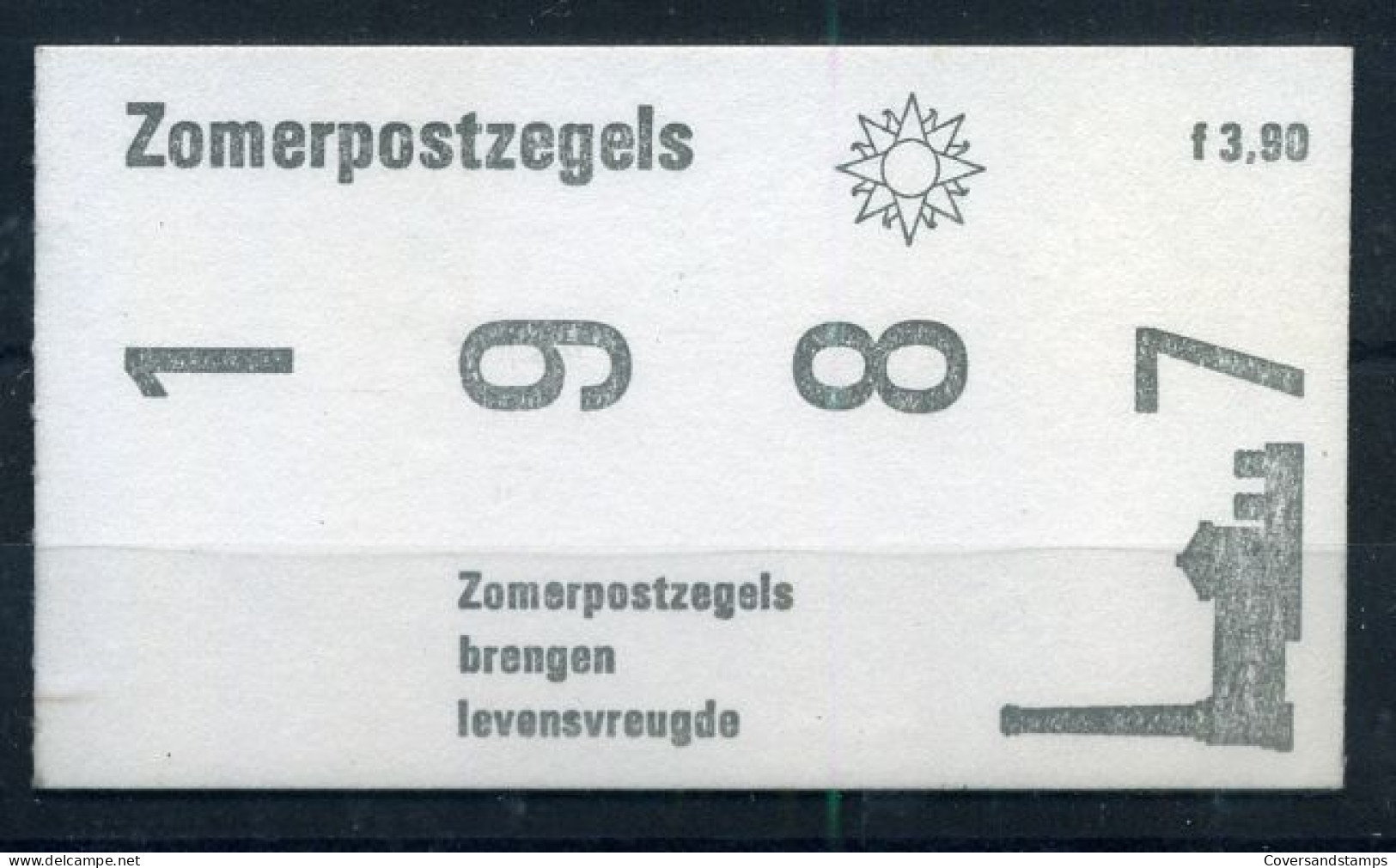 Zomerpostzegels 1987 - Boekje PB35 - Unused Stamps