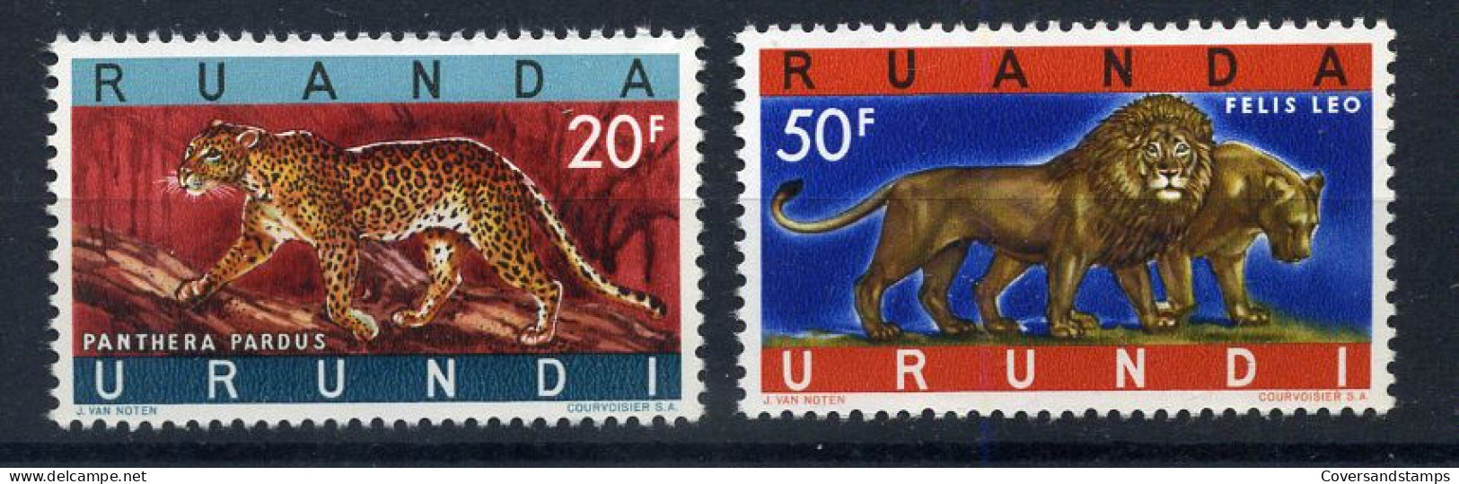 Ruanda-Urundi - 216A/16B - ** MNH - Unused Stamps