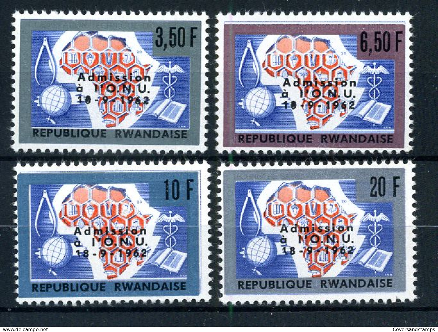 République Rwandaise - 9/12 - MNH ** - Unused Stamps