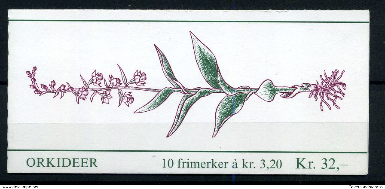 Booklet - Orkideer - MNH ** - Unused Stamps