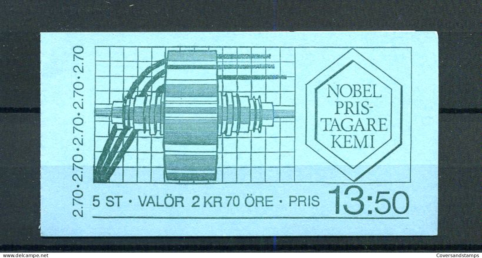 Booklet - Noblepris - Tagare Kemi - MNH ** - Unused Stamps