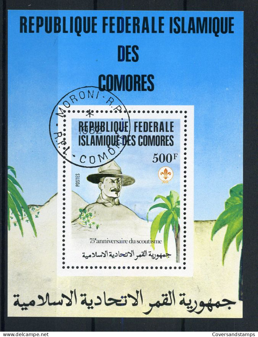 République Fédérale Islamique Des Comores - Scoutisme - Used Stamps