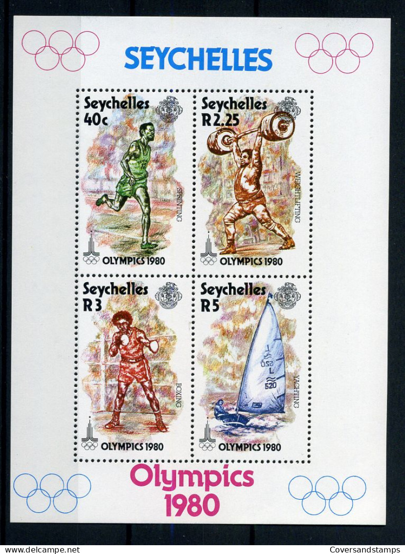 Seychelles - Olympics 1980 - Verano 1980: Moscu
