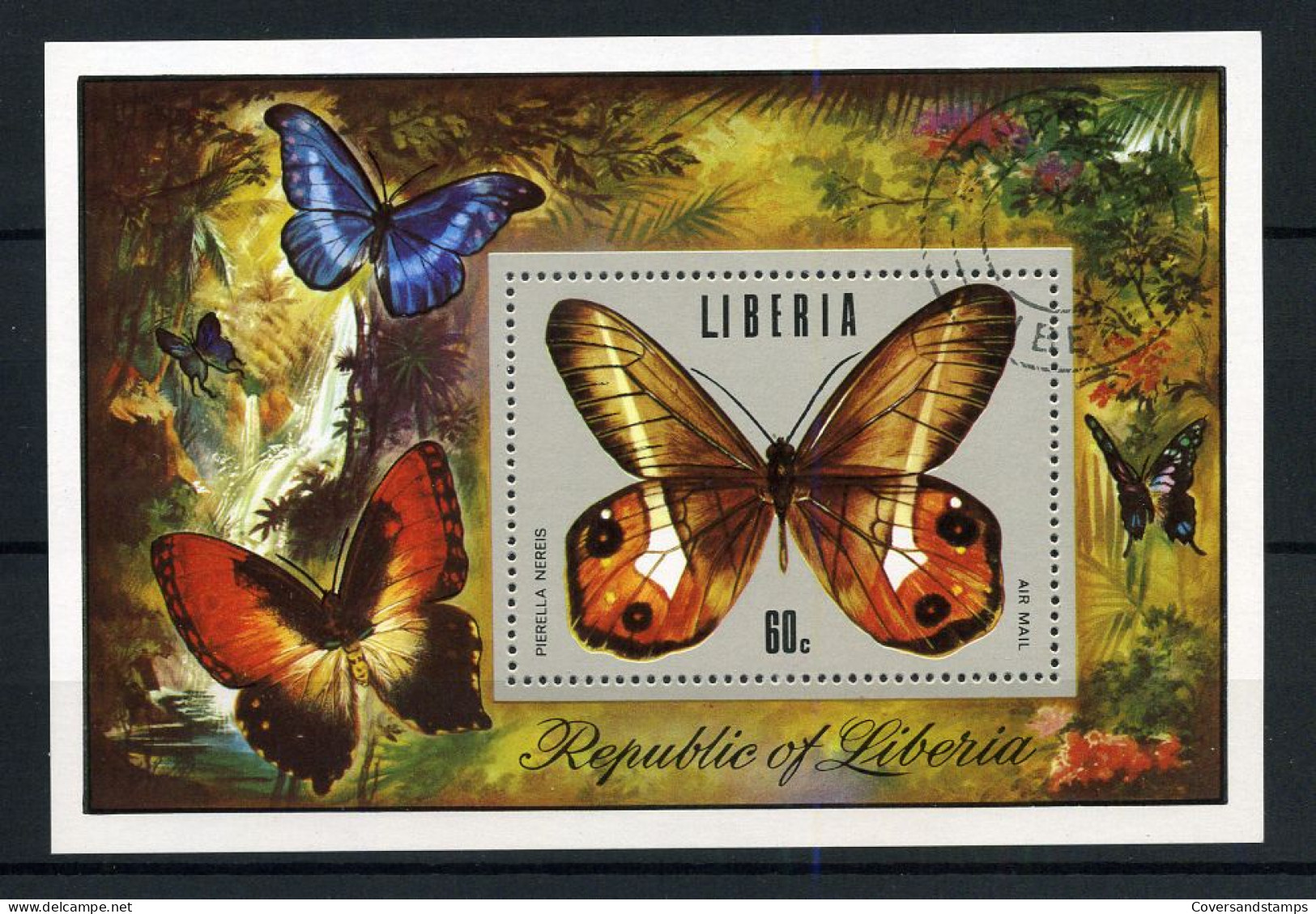 Republic Of Liberia - Butterflies - Vlinders