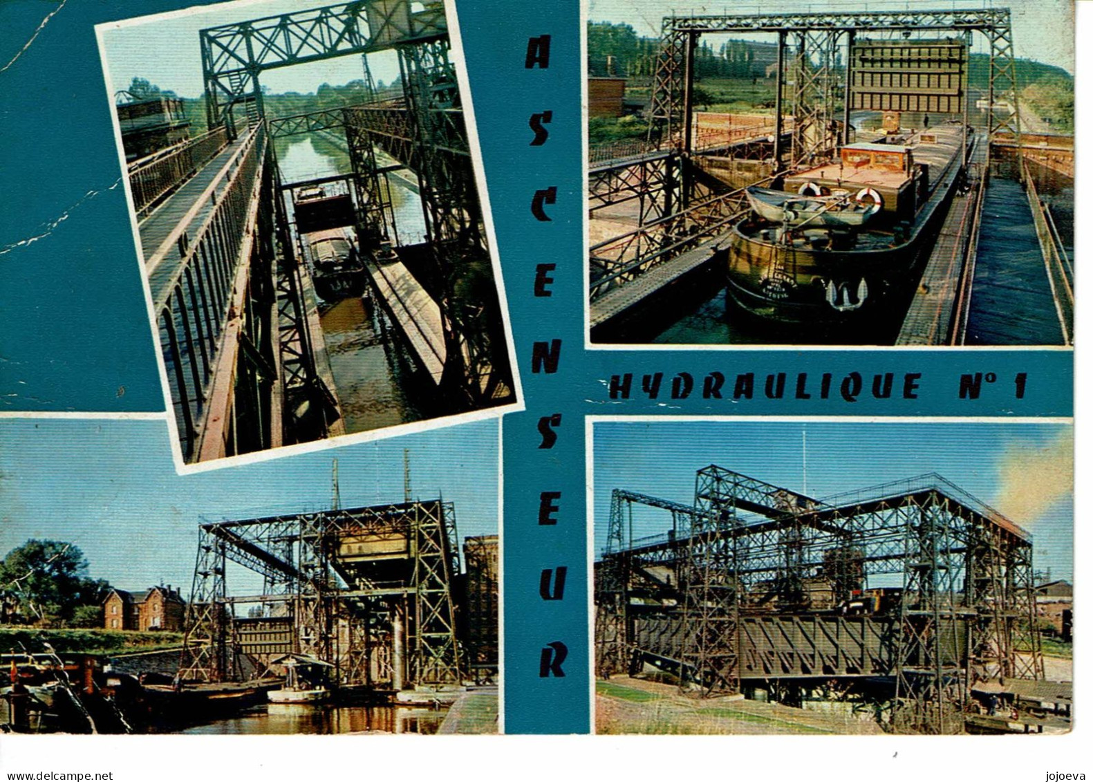 LA LOUVIERE  Ascenseur Hydraulique N°1 Vuie D'ensemble - La Louvière