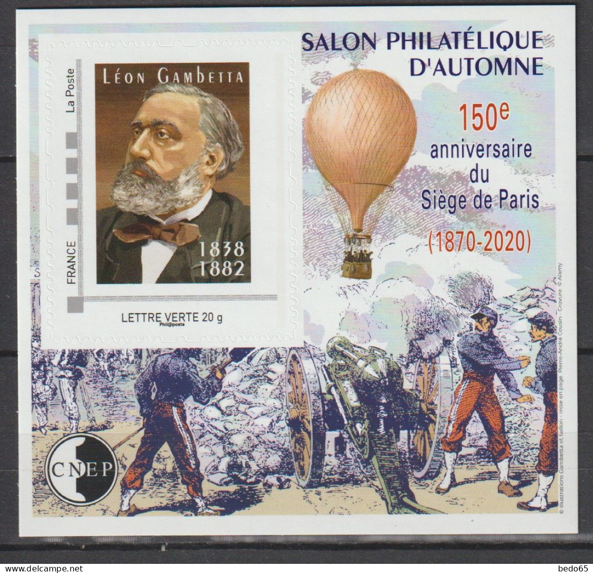 BLOC CNEP N° 85 NEUF** LUXES SANS CHARNIERE  / MNH - CNEP