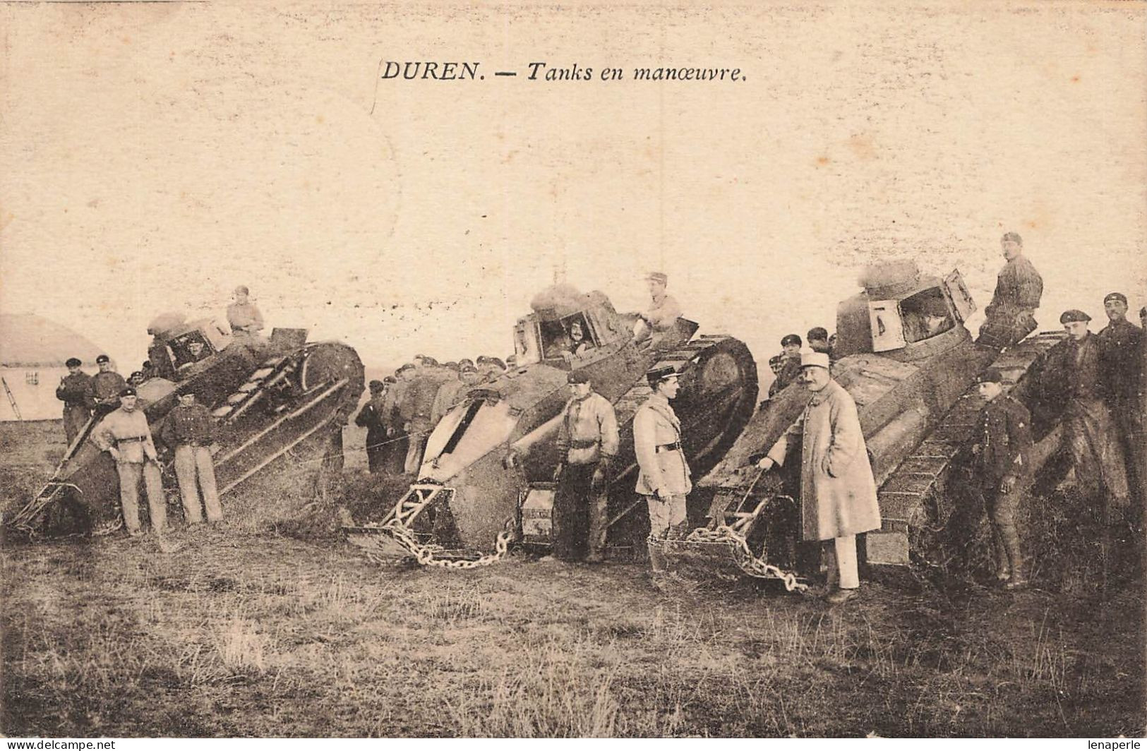 D6323 DUREN Tank En Manœuvre - Other Wars