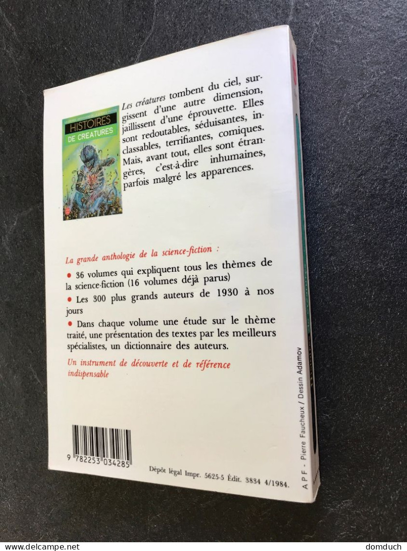 LE LIVRE DE POCHE S.F. N° 3763  HISTOIRES D'EXTRATERRESTRES  LA GRANDE ANTHOLOGIE DE LA S.F. - Livre De Poche