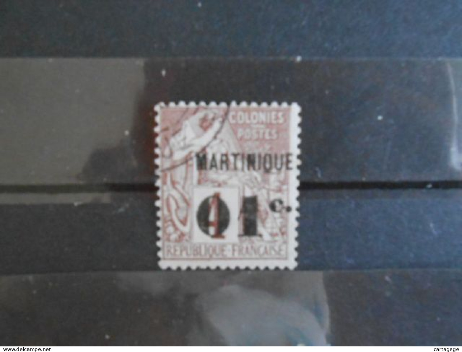 MARTINIQUE YT 8 - 01c. S.4c. - Gebraucht