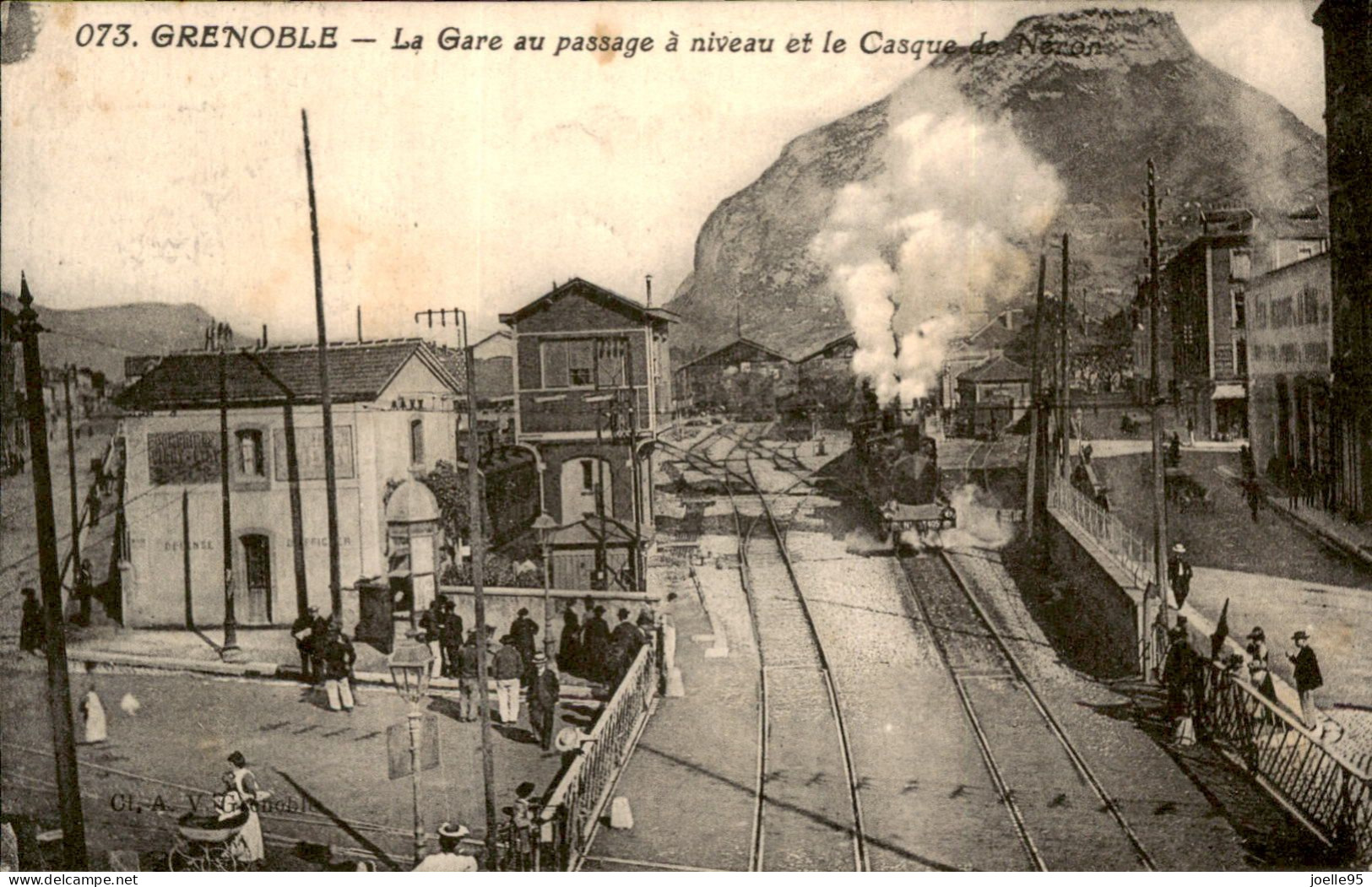 GRENOBLE - La Gare - 1926 - La Mure