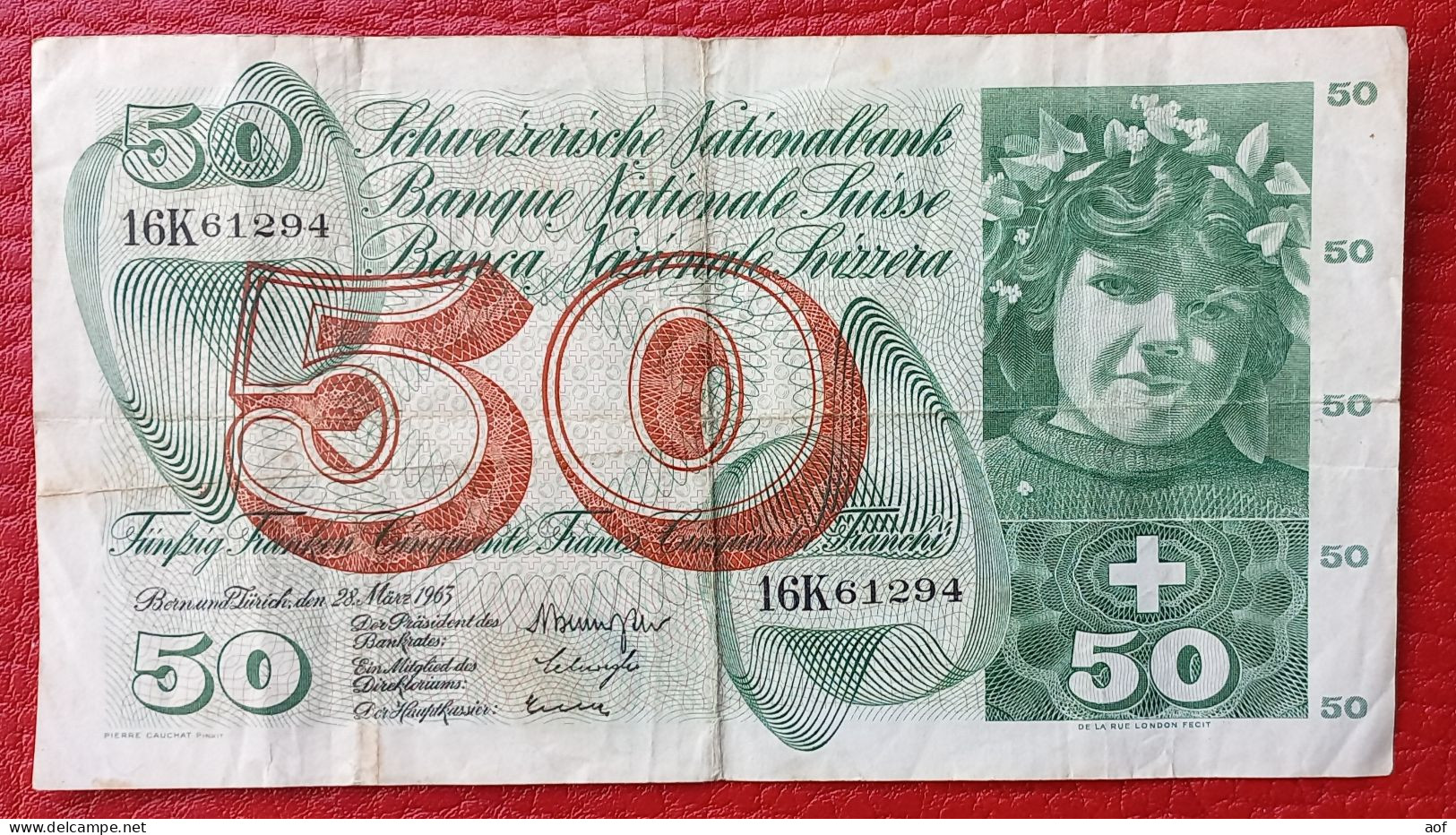50 SUISSE 1963 - Suiza