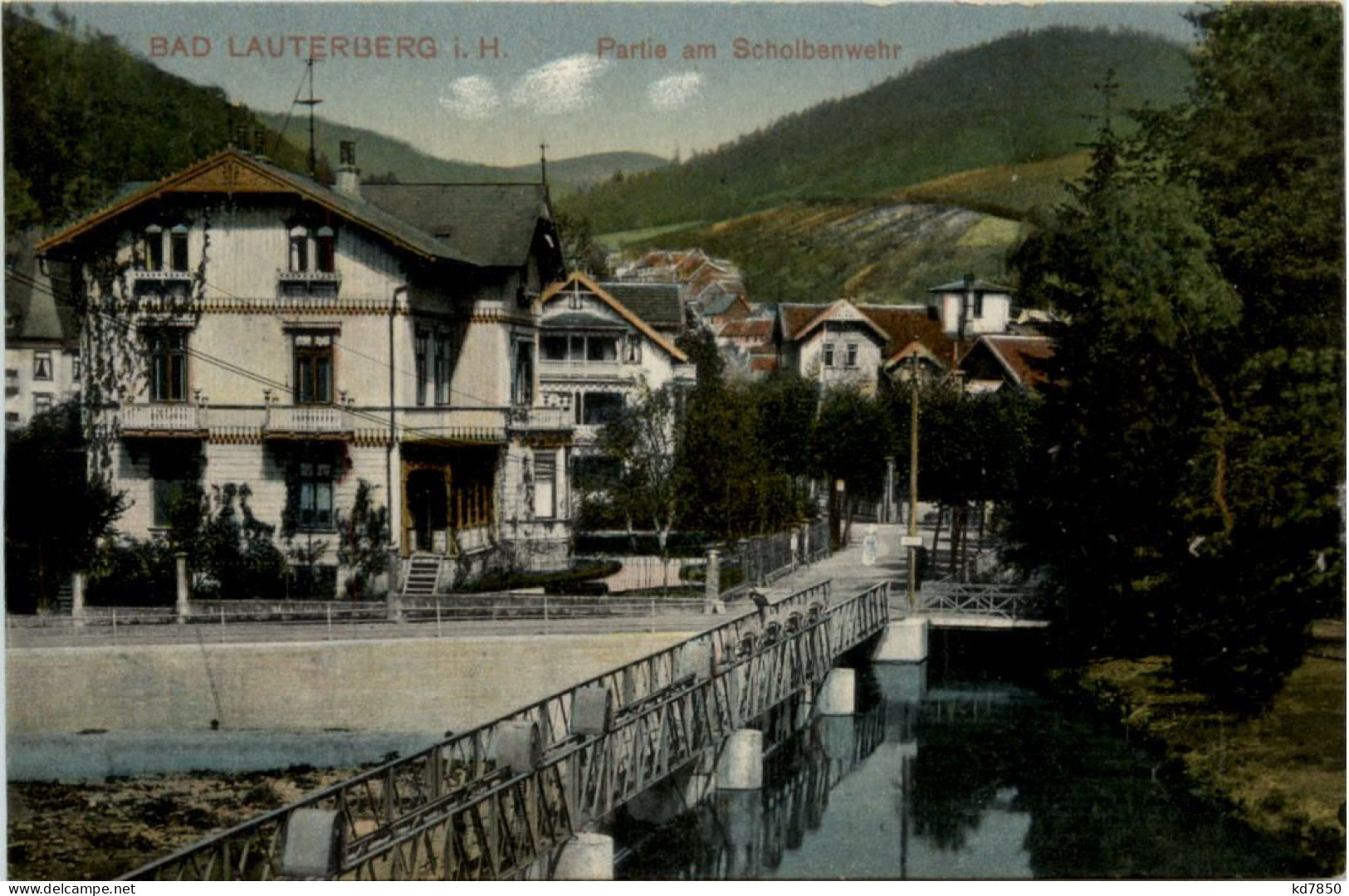 Bad Lauterberg I.H., Partie Am Scholbenwehr - Bad Lauterberg