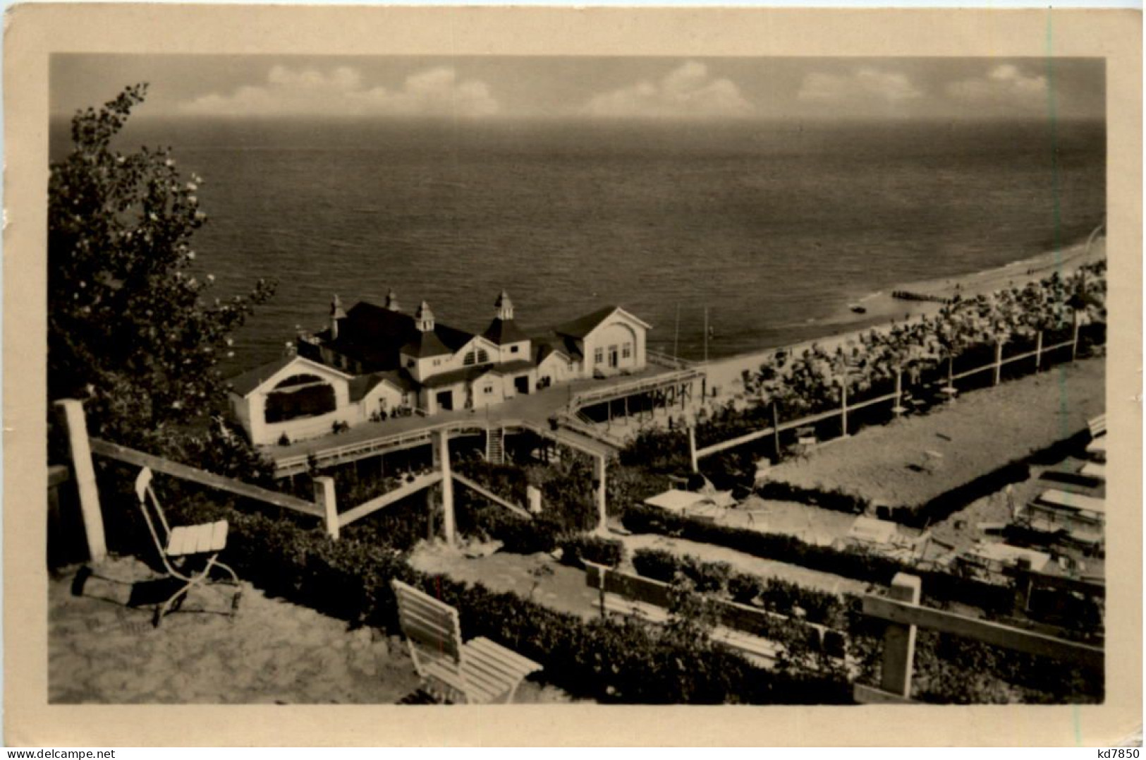 Sellin A. Rügen, Blick Auf Die Seebrücke - Sellin