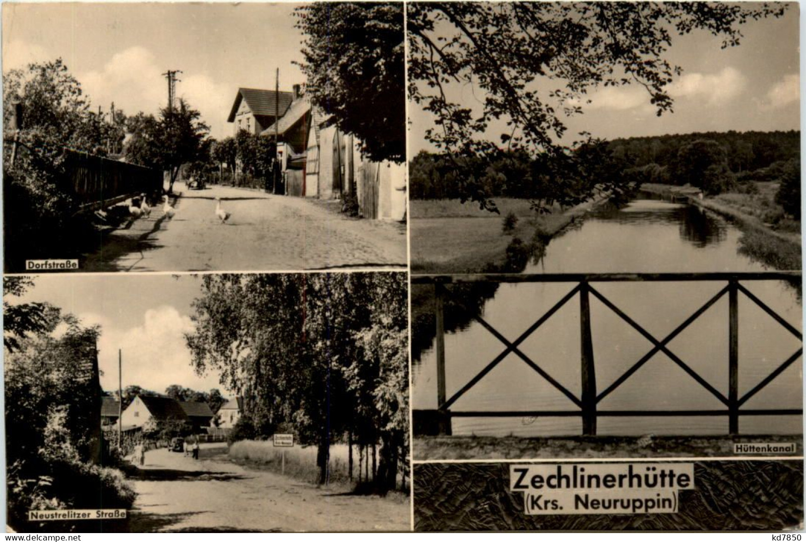 Zechlinerhütte Krs. Neuruppin, Div. Bilder - Rheinsberg