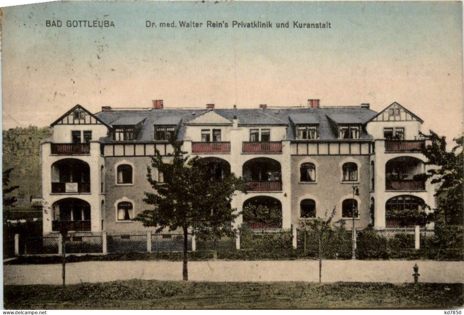 Bad Gottleuba, Dr. Walter Reis Privatklinik - Bad Gottleuba-Berggiesshuebel