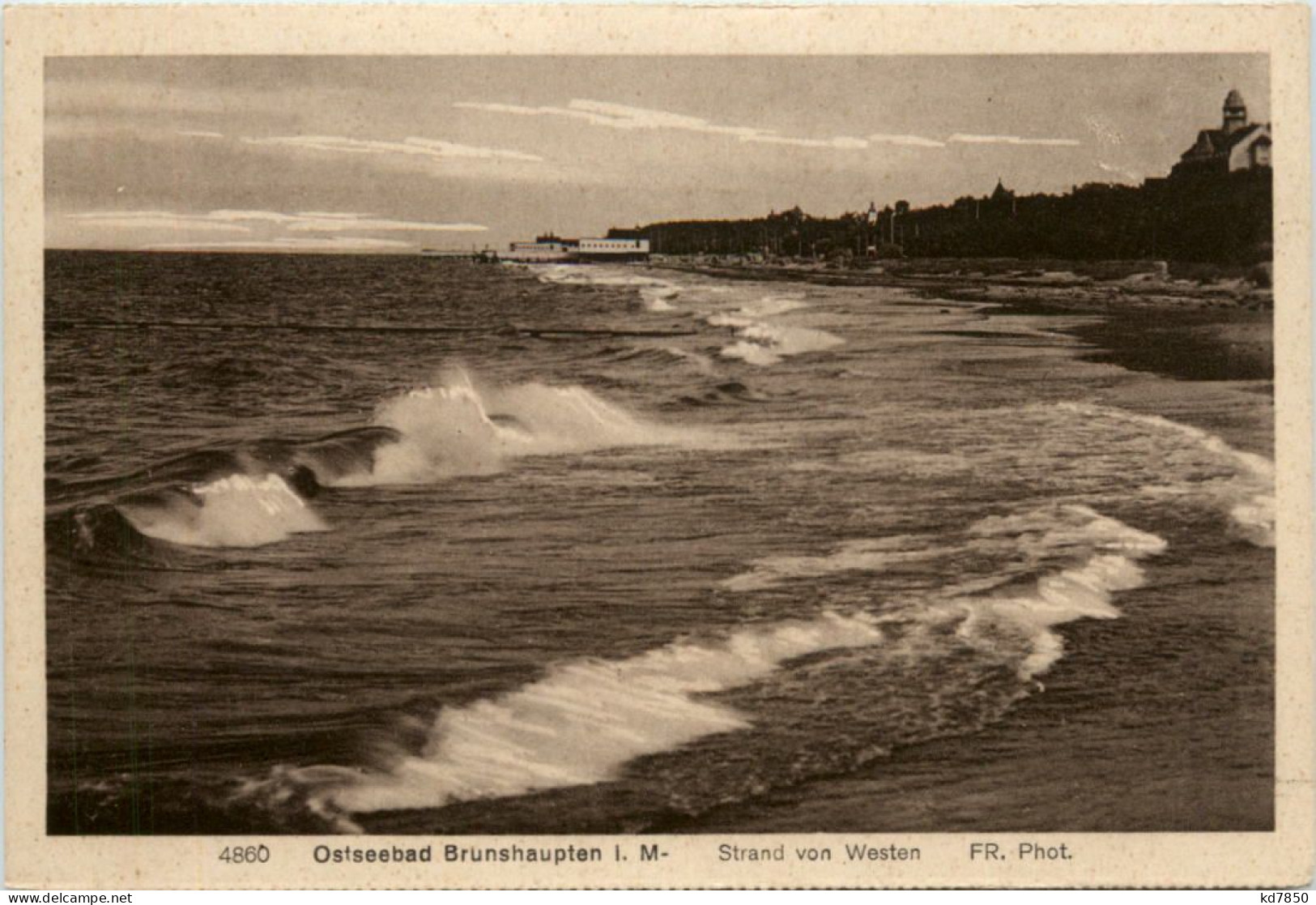 Ostseebad Brunshaupten, Strand Von Westen - Kuehlungsborn