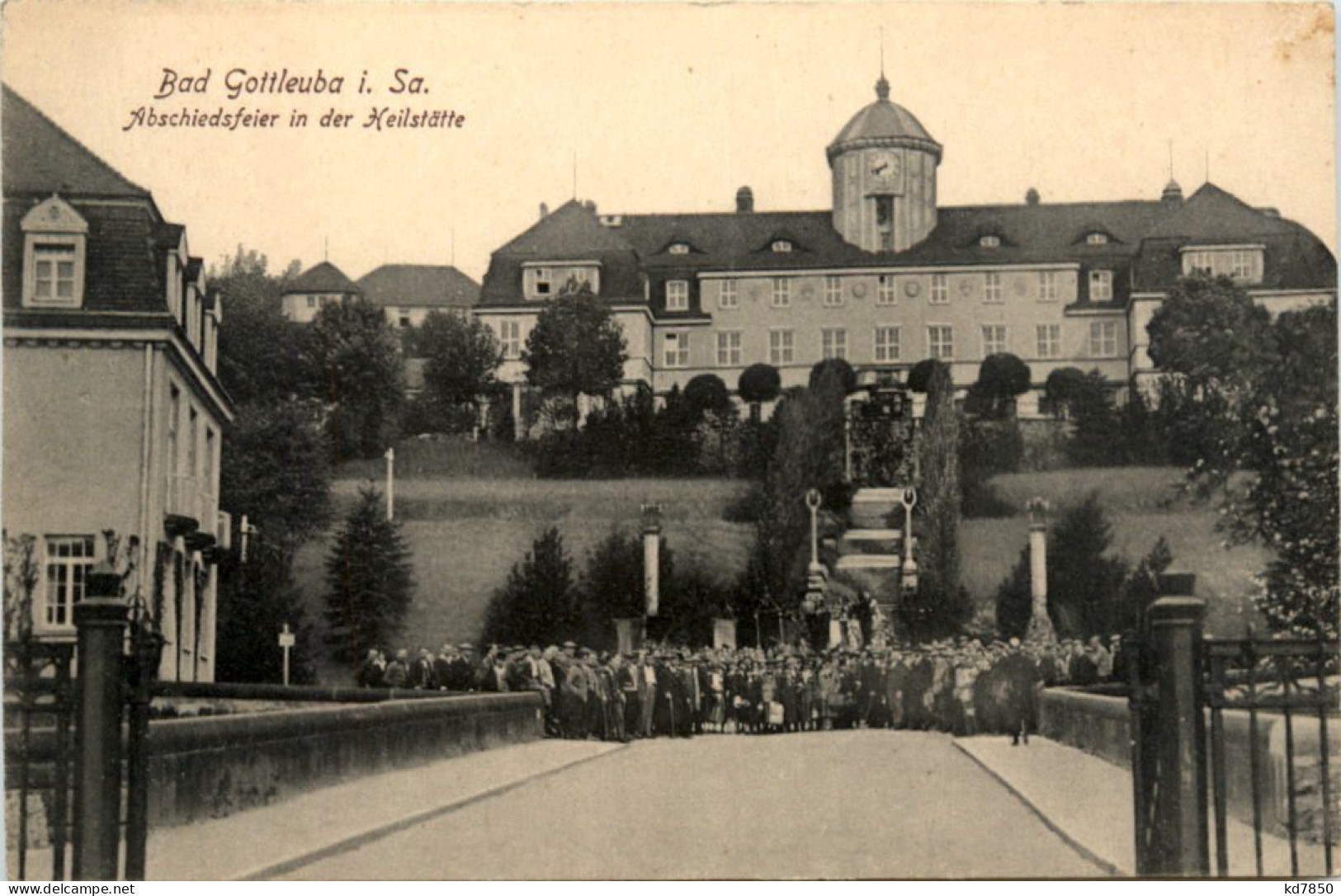 Bad Gottleuba, Abschiedsfeier In Der Heilstätte - Bad Gottleuba-Berggiesshuebel