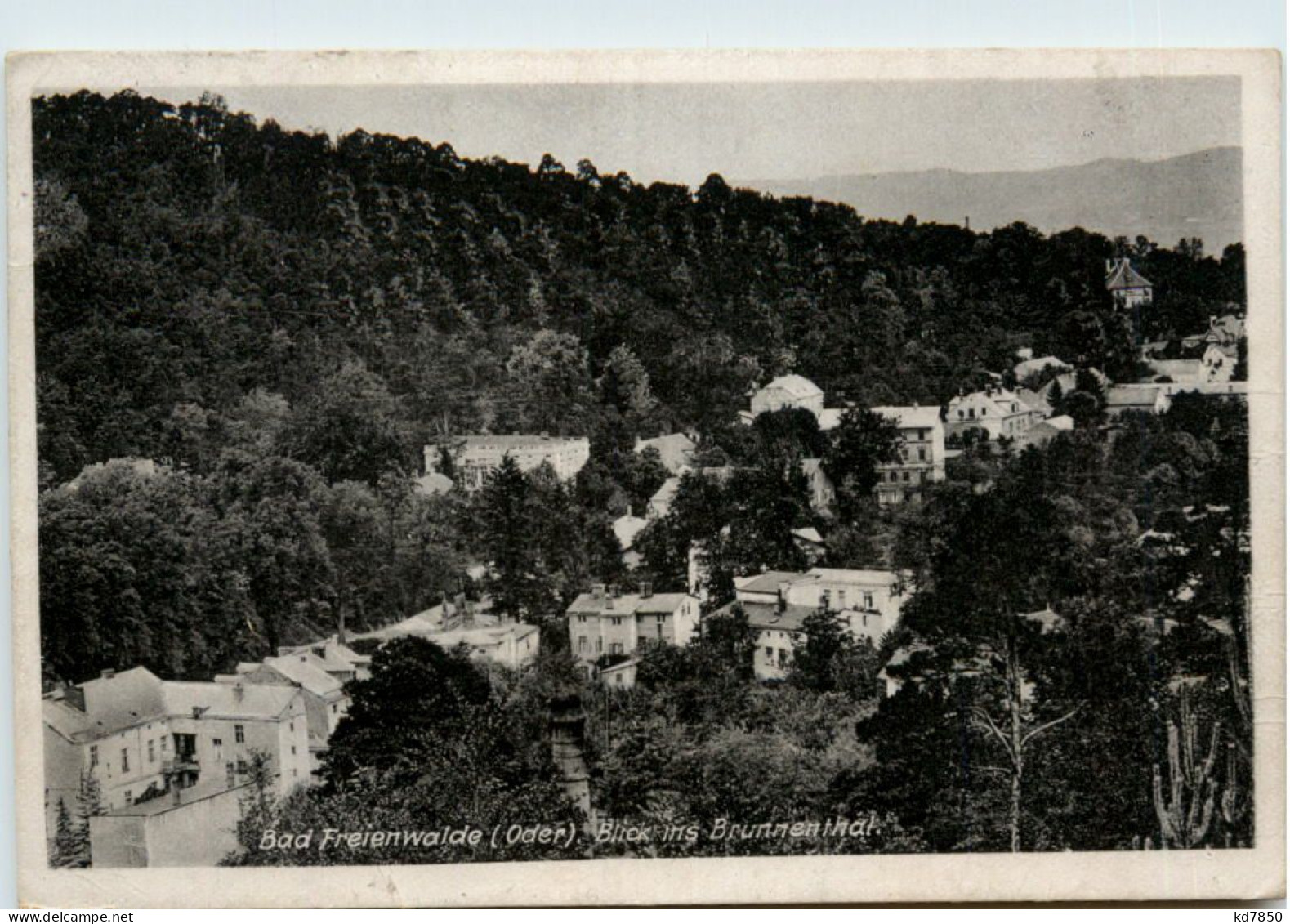 Bad Freienwalde Oder, Blick Ins Brunnental - Bad Freienwalde