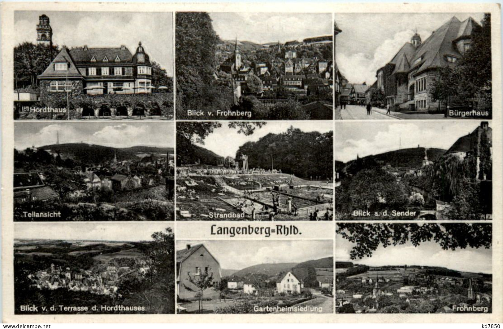 Langenberg Rhld., Div. Bilder - Guetersloh