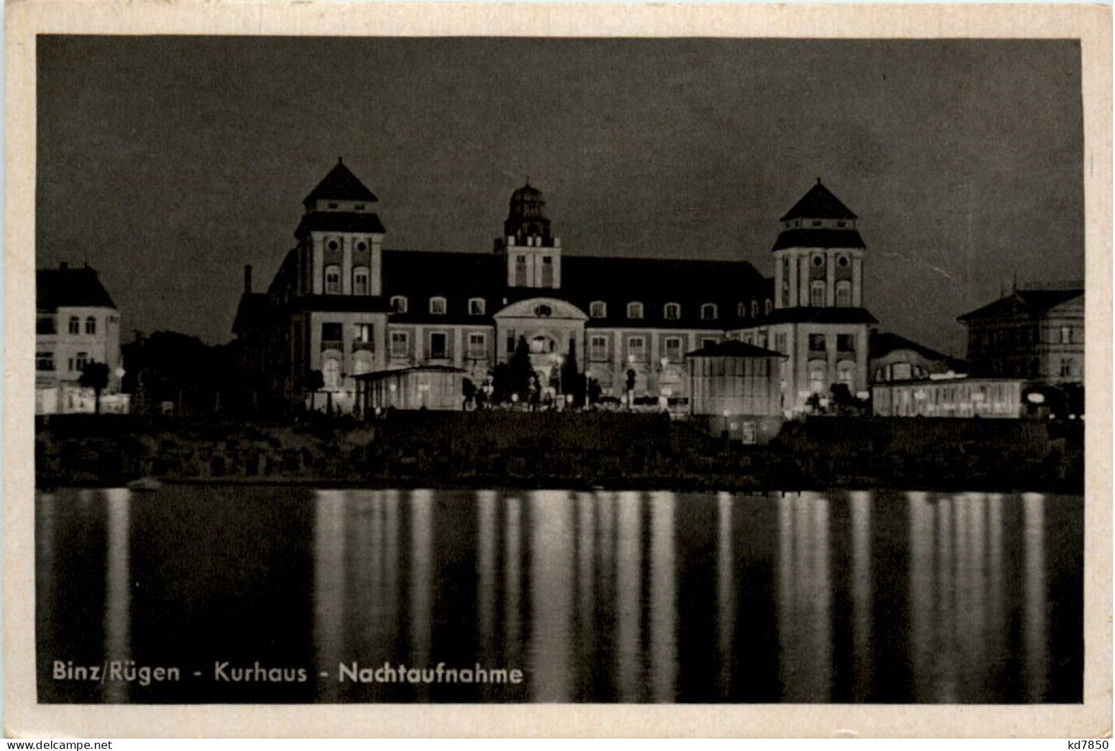 Binz/Rügen, Kurhaus, Nachtaufnahme - Rügen