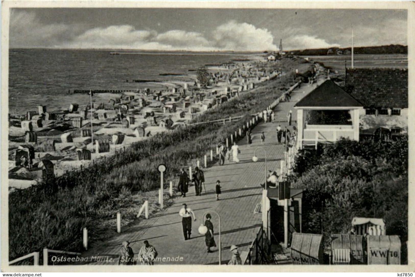 Ostseebad Müritz, Strandpromenade - Graal-Müritz