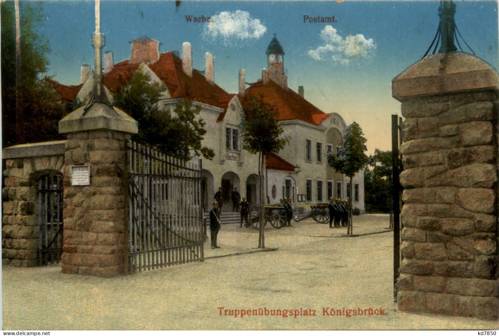 Truppenübungsplatz Königsbrück, Wache U. Postamt - Koenigsbrueck