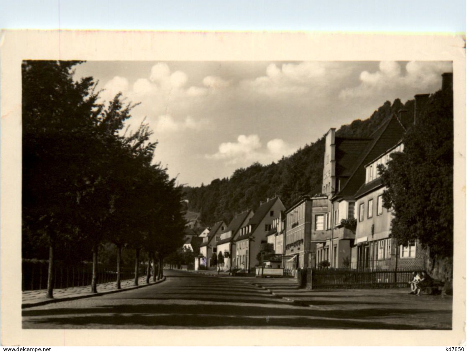 Berggiesshübel, Karl-Marx-Strasse - Bad Gottleuba-Berggiesshuebel