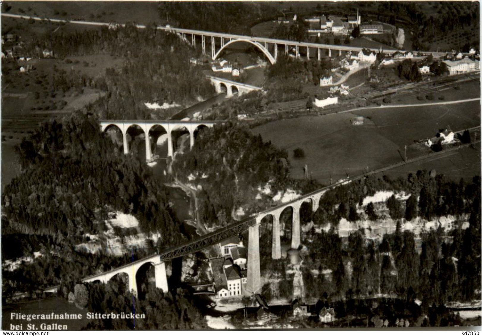 Sitterbrücken Bei St. Gallen - Fliegeraufnahme - St. Gallen