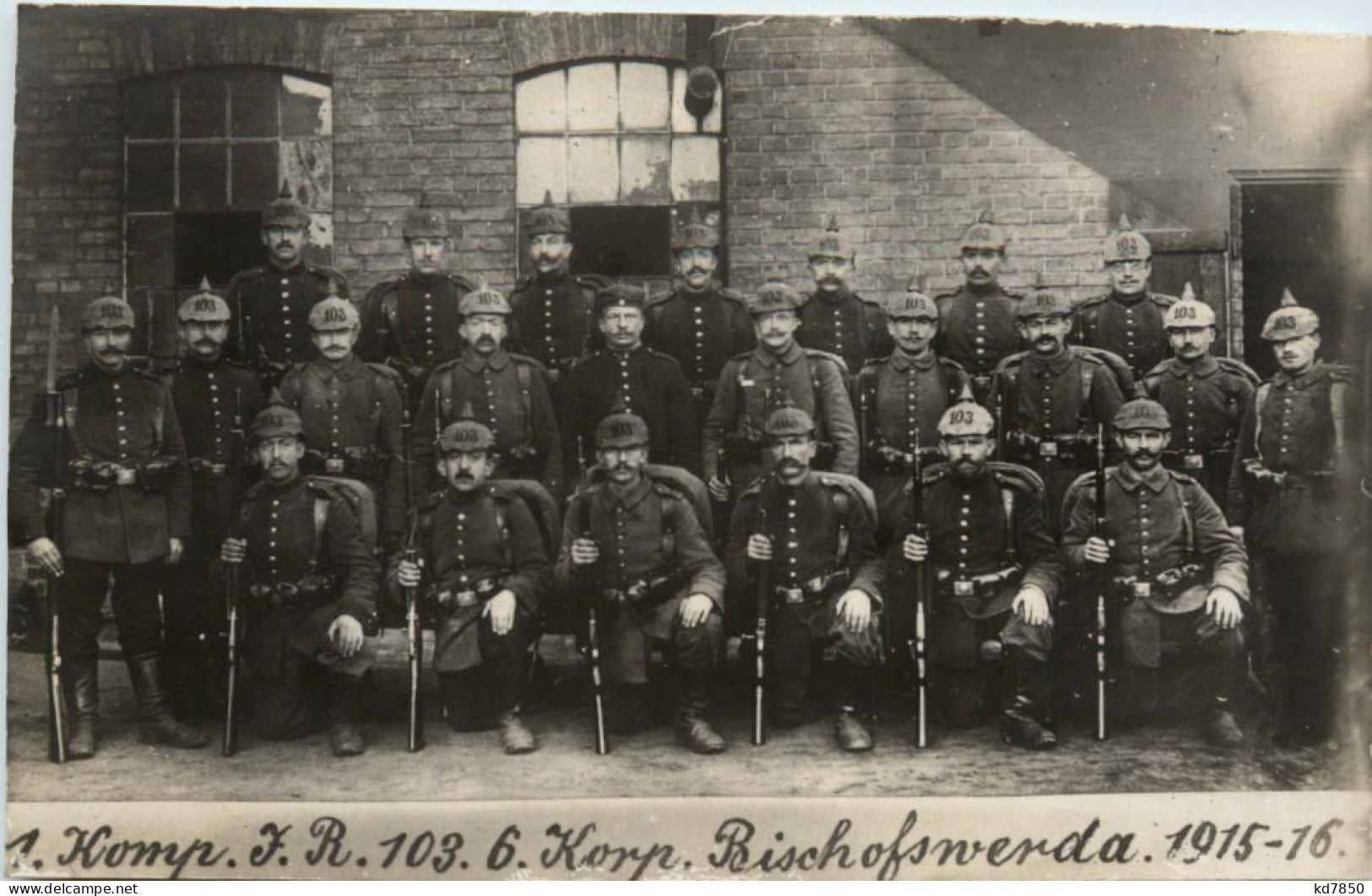 Bischofswerda - 1. Kompanie Infanterie Regiment 103 - Bischofswerda